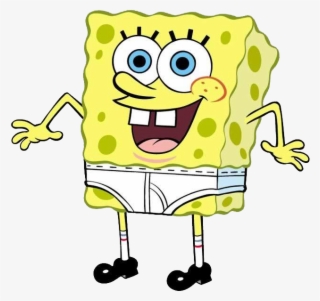 Imagenes De Png Bob Esponja - Spongebob Squarepants In His Underwear