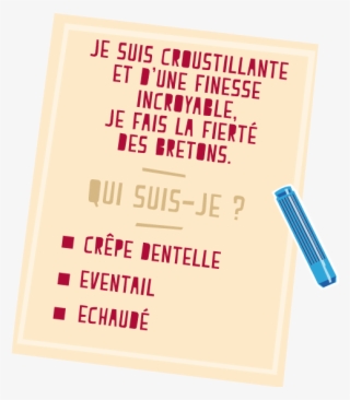 Question-crepe - Poster