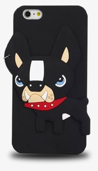 Cute Cartoon Couple Dog Phone Case - Bulldog Iphone Case 3d