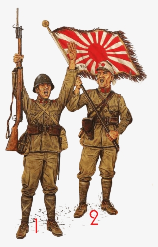 Униформа Японской Пехоты 1931 1945 Годов - Imperial Japanese Army Png