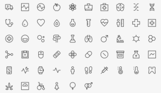 Healthcare Medical Icons 48px - Word Search