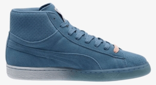 Pink Dolphin X Suede Classic Mid 'blue Heaven' - Sneakers