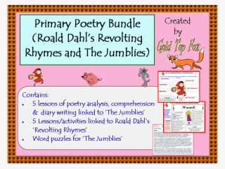Roald Dahl Lessons And Activities Bundle By Goldtopfox - Creative Writing