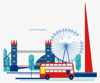 London Clipart Ferris Wheel London - Shard Clipart London