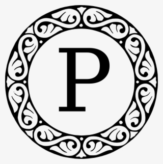 Monogram Letter P Png Clip Art