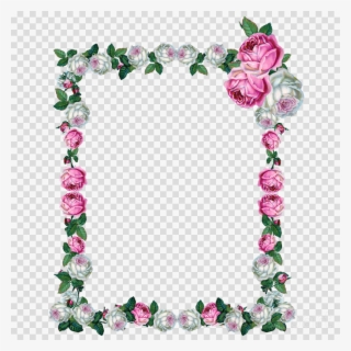 Rose Frame Png Clipart Picture Frames Clip Art - Scripture Flowers Kjv Psalm 107 21
