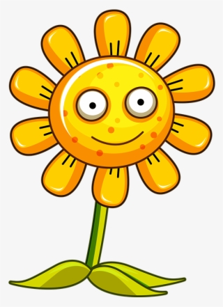 Sunflower Clipart Bunga Matahari - ทานตะวัน การ์ตูน Png