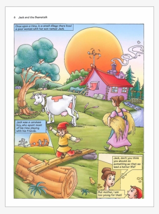 Jack & The Beanstalk Makes Reading A Delightful Adventure - Jack & The Beanstalk: Illustrated Graphic Novels