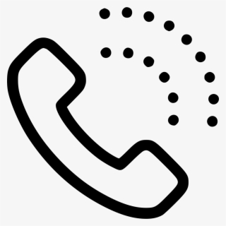 Phone Call Contact Telephone Comments - Vetor Telefone Png Branco