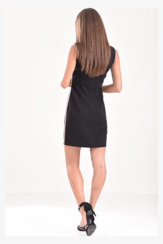 Short Straight Straight Line Dress - Dress