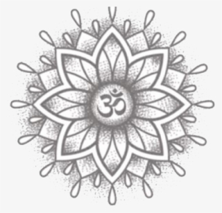 Mandala Tattoos Png Transparent Images - Tattoo Design Mandala Om