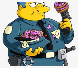 The Simpsons Clipart Police Officer - Simpsons Nelson Muntz Movie