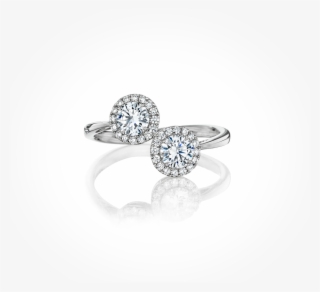 Item Number - Fmdbchp30 - " - White Gold 3 Carat Round Brilliant Diamonds Halo Engagement