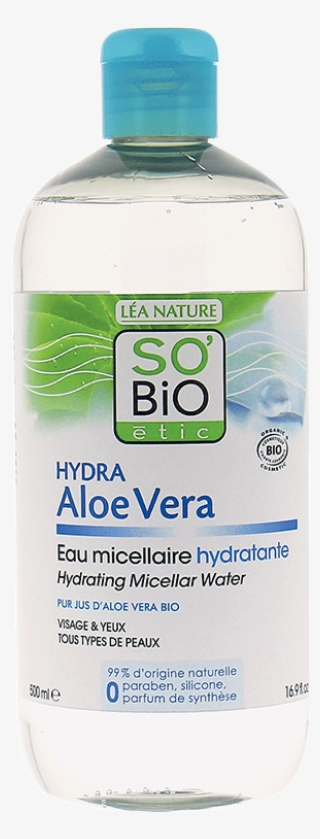 So'bio Étic Aloe Vera Hydrating Micellar Water - So'bio Etic Aloe Vera Micellar Cleansing Lotion 500ml