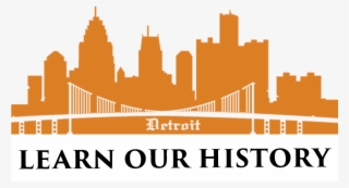 Video Produced By - Detroit Skyline Silhouette Vector Free