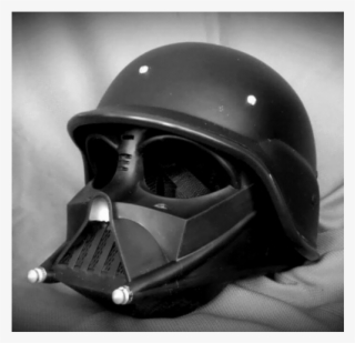 El De Moto De Darth Vader - Casco Darth Vader Transparent PNG - - Free Download on NicePNG