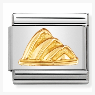 Silver & Gold Plated Jewellery 001 026 08102 - Nomination Classic Opera House In Stainless Steel