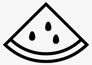 Png File - Watermelon Image Black And White Png
