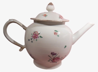 Teapot With Flowers Png Png Stock - Teapot
