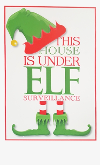 Home - Elf Surveillance Wood Plaque Transparent PNG - 576x630 - Free ...