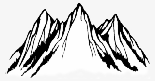Rocky Mountain Creative - Clip Art Black And White Mountain