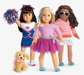 American Girl Png Clip Art Transparent - American Girl - 2-in-1 Cheer Gear Gear Set + Charm