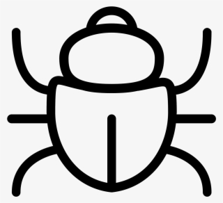This Icon Is Oval With Legs On The Sides In The Shape - Bugs Icon