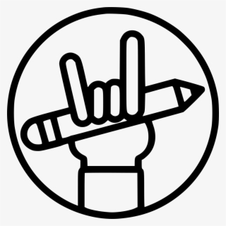 Pencil Edit Hand Manage Setting Business Work Comments - Icon