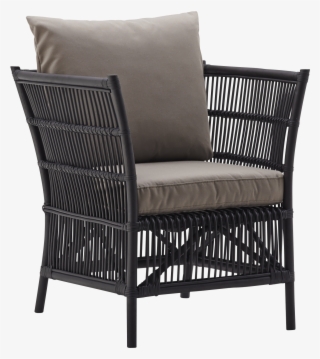 Donatello Lounge Chair Sika Design Contract Furniture - Sika-design Donatello Loungestol - Sort Rattan
