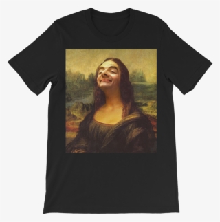 Mr Bean's Face On The Mona Lisa ﻿classic Kids T-shirt - Mona Lisa Mister Bean