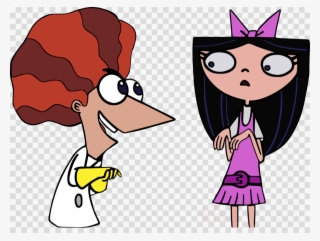Phineas And Ferb Mad Scientist Clipart Isabella Garcia-shapiro - Isabella Garcia Shapiro Smiles