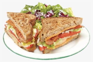 lunch menu > club sandwich cora style - chicken club sandwich png