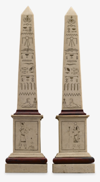 19th Century Egyptian Revival Obelisk Models - Egyptian Obelisk