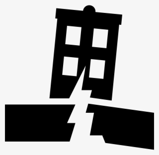 Black House Icon Png - Earthquake Symbol