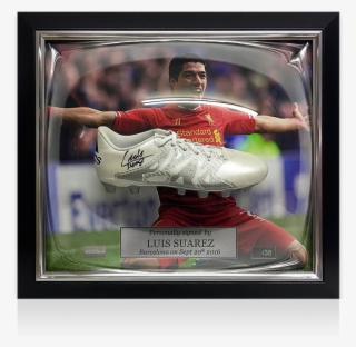 Pre-framed Luis Suarez Signed And Liverpool Framed - Adidas X 154 Fxg S75606 Men Shoes Football