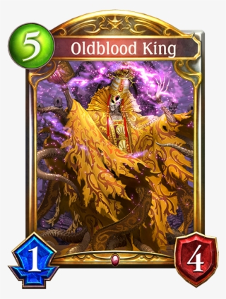Unevolved Oldblood King Evolved Oldblood King - Shadowverse Cards
