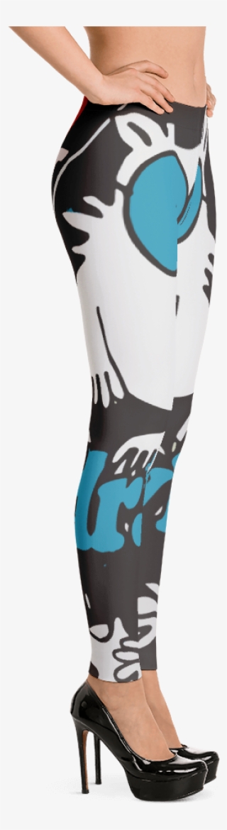 Owl Abstract Leggings For Women