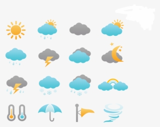 Weather Icons Set - Weather Icons No Background