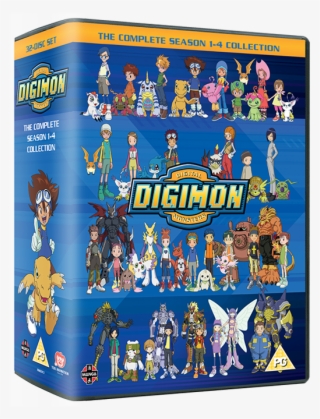 Digital Monsters Season 1-4 Boxset - Digimon Collection: Seasons 1-4 (dvd)