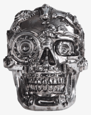 Shiny Steampunk Skull Trinket Box - Gifts Of Nature Steampunk Skull Robot Mechanical Cyborg