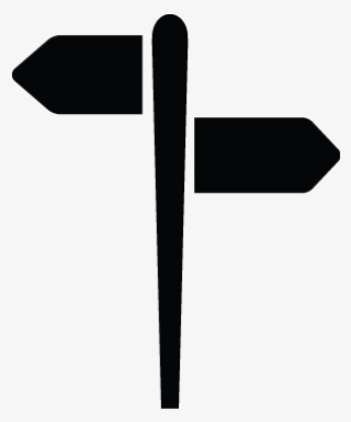 Direction, Signal Icon - Cross