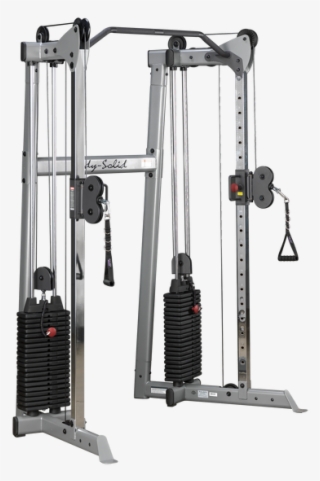 Body Solid Compact 2 Stack Commercial Functional Trainer - Body Solid Gdcc210