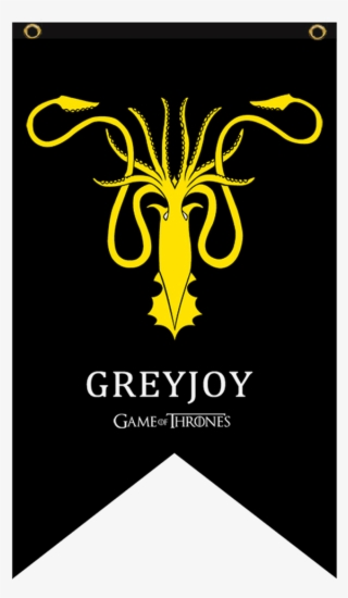 sur harry potter game of thrones house banner flag - game of thrones greyjoy png