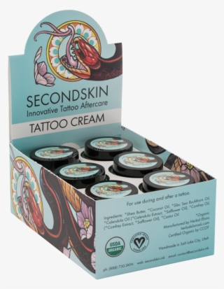 1oz Jars Of Secondskin™ Tattoo Cream Secondskin™