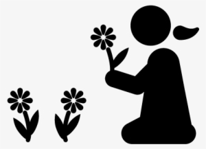 Flowers Vector - Children And Nature Icon
