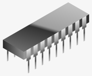 Integrated Circuits & Chips Electronic Circuit Semiconductor - Integrated Circuit Clipart