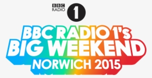 Bbc Bigweekend2015 Rgb Logo - Bbc Radio 1's Big Weekend
