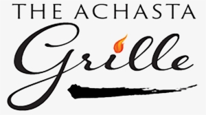 Thanksgiving Dinner From The Achasta Grille - Calligraphy
