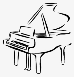 Welcome To Piano Sheet-music - Piano À Queue Dessin
