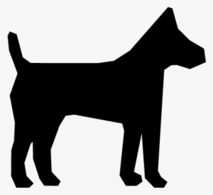 Plain Dog Vector - Dog Svg